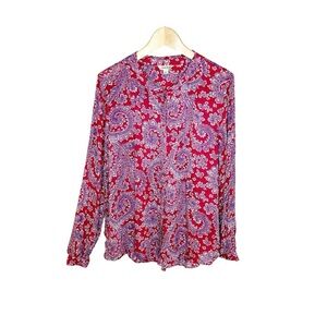 Paisley Print Women's Top
